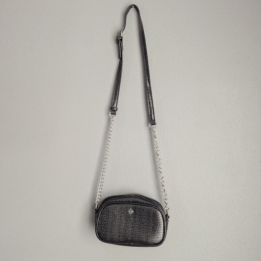 Peta + Jain black crossbody purse 8x 5x 3